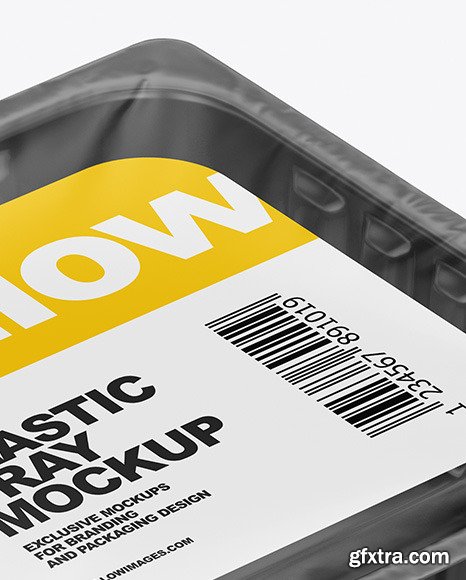 Plastic Tray Mockup 54561