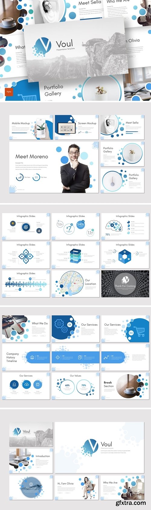 Voul Powerpoint, Keynote and Google Slides Templates