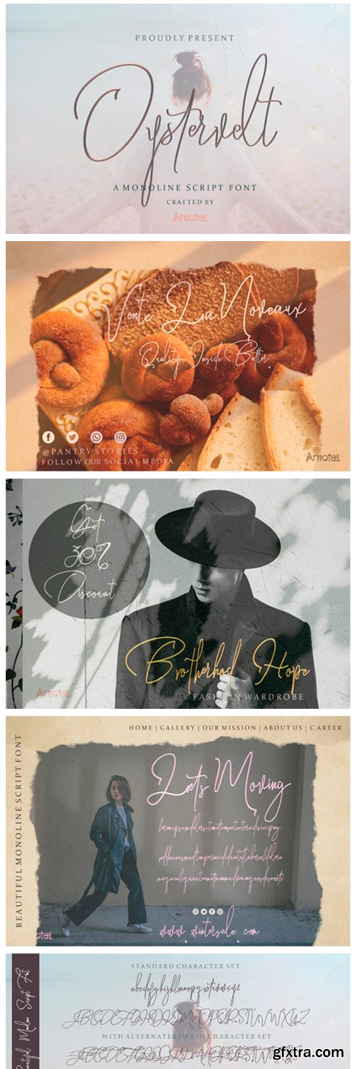 Oystersvelt Font Oystersvelt Font