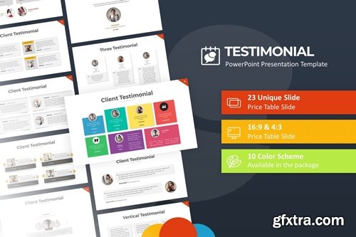 Testimony PowerPoint Presentation Template