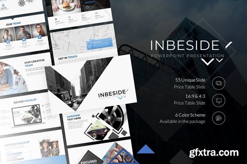 Inbeside Powerpoint Presentation Template