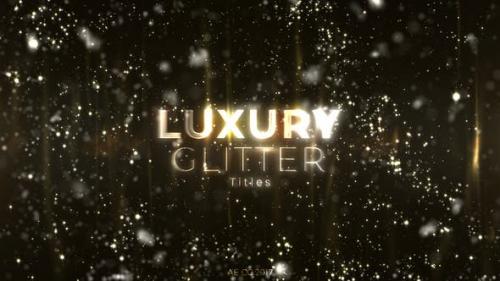 Videohive - Luxury Glitter Titles