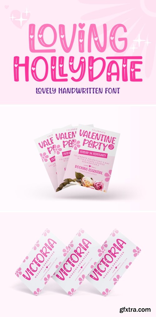 Loving Hollydate Font