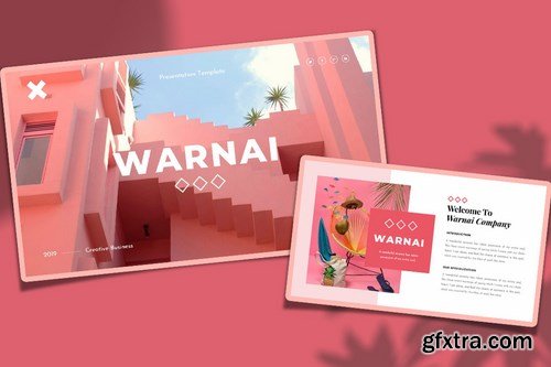Warnai – Creative Powerpoint Google Slides and Keynote Templates