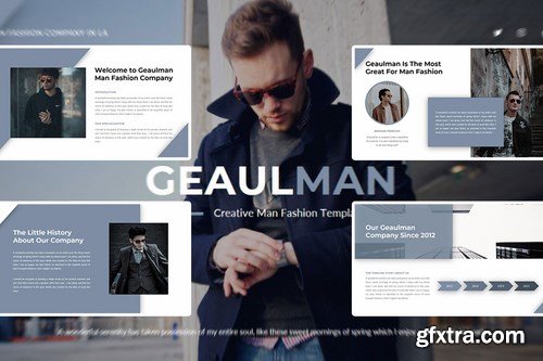 Geaulman – Creative Fashion Powerpoint Google Slides and Keynote Templates