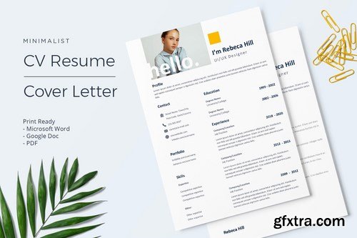 Rebeca- CV Resume Template