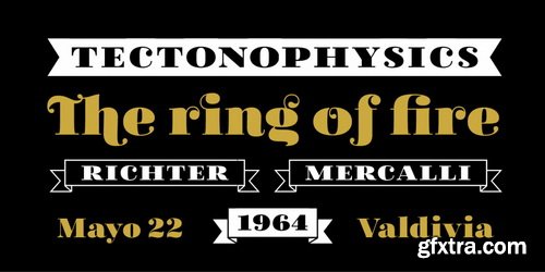 Tectonica Font Family Tectonica Font Family