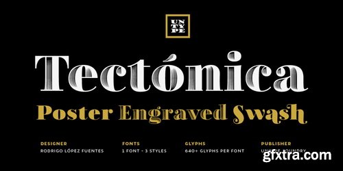 Tectonica Font Family Tectonica Font Family