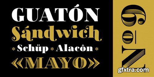 Tectonica Font Family Tectonica Font Family