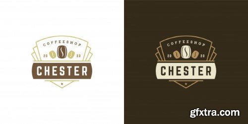 Coffee or tea shop logo Coffee or tea shop logo