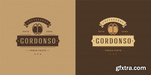 Coffee or tea shop logo Coffee or tea shop logo