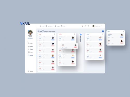 Project Kanban Dashboard UI V2 - project-kanban-dashboard-ui-v2