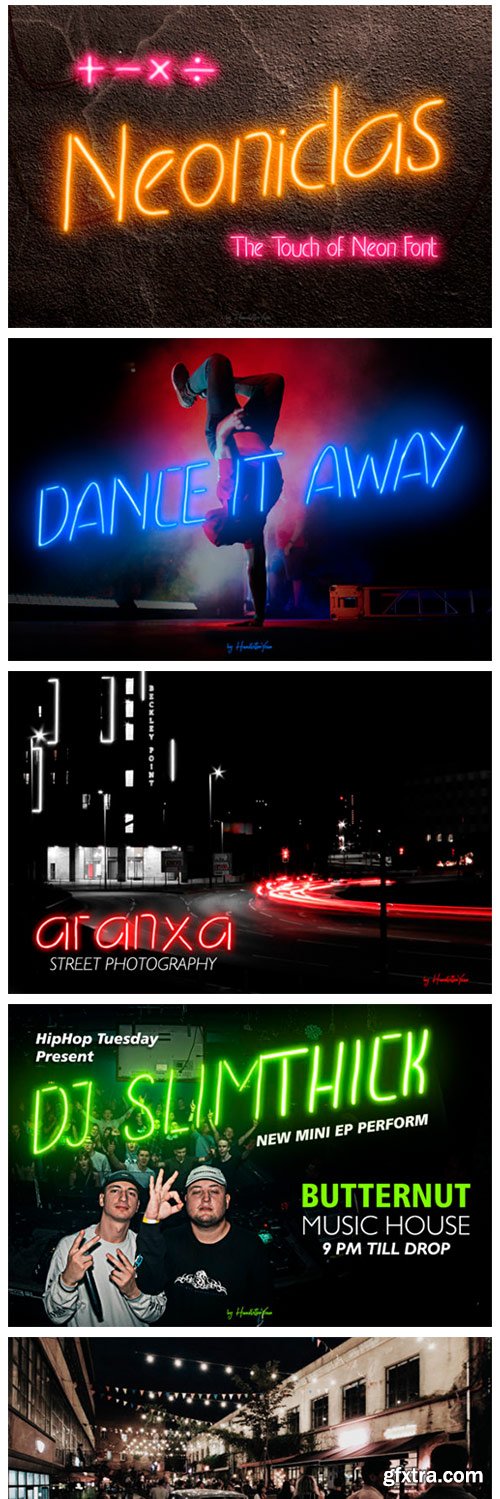 Neonidas Font Neonidas Font