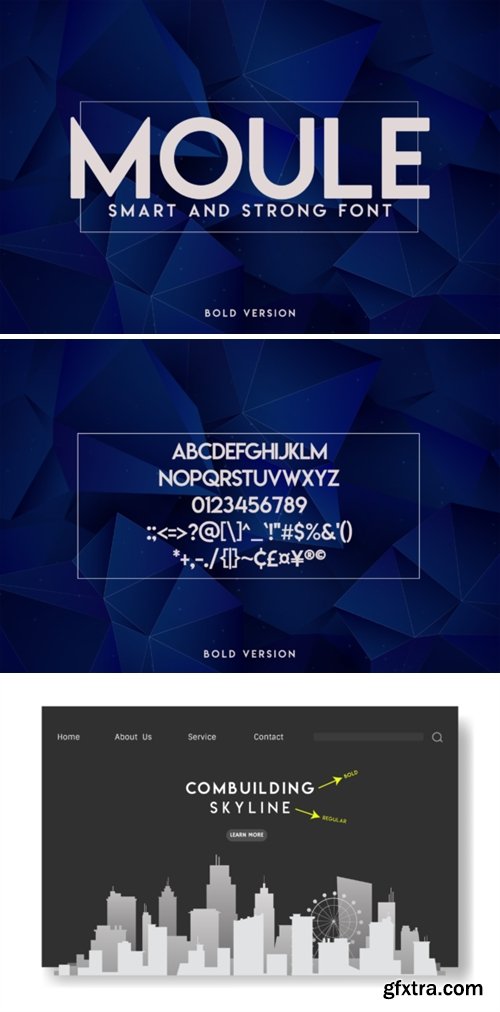 Moule Bold Font