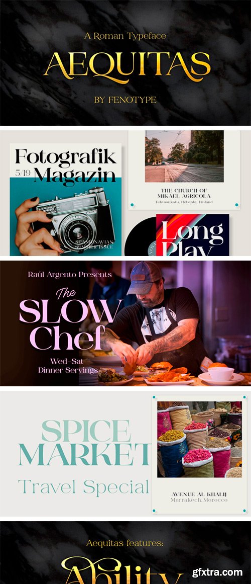 Aequitas Font Family Aequitas Font Family