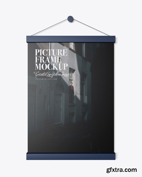 Matte Picture Frame Mockup 54602