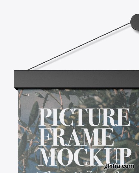 Matte Picture Frame Mockup 54602