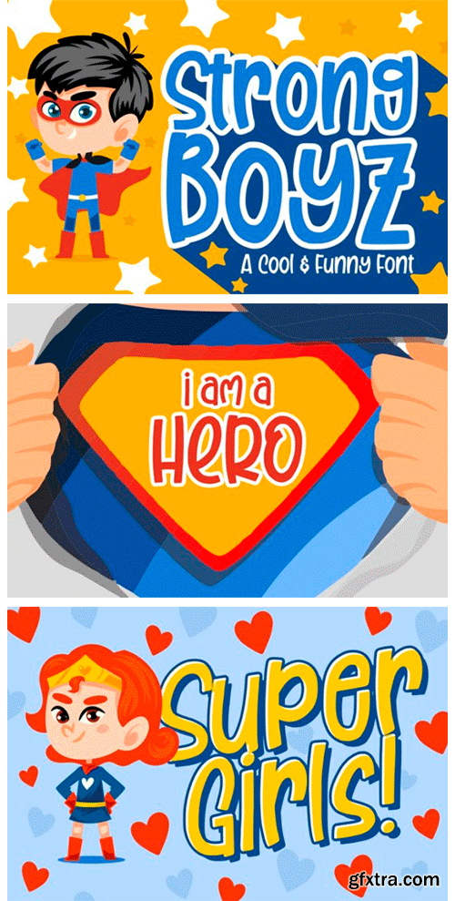 Strong Boyz Font Strong Boyz Font