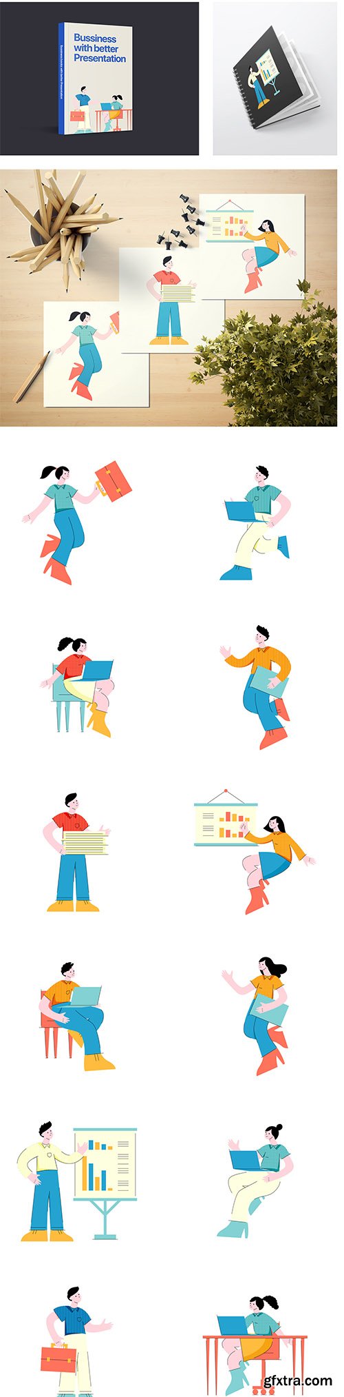 Business People Character Collection Business People Character Collection