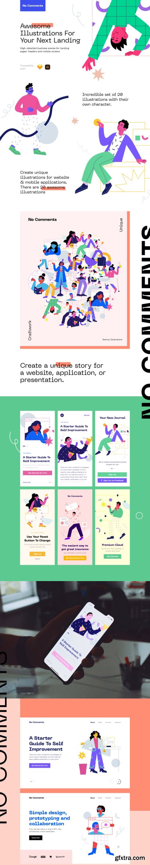 No Comments Illustration