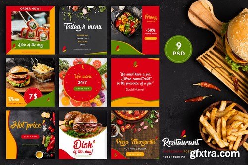 Restaurant Instagram Posts Restaurant Instagram Posts