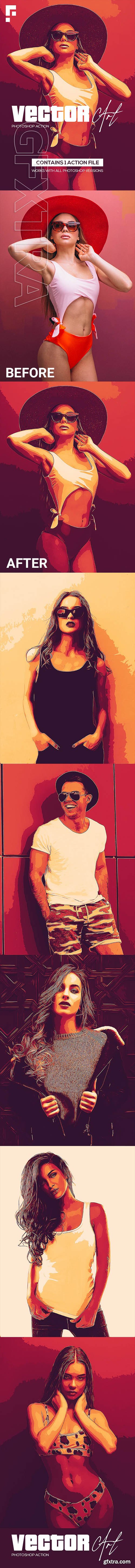 GraphicRiver - Vector Art Photoshop Action 25361801