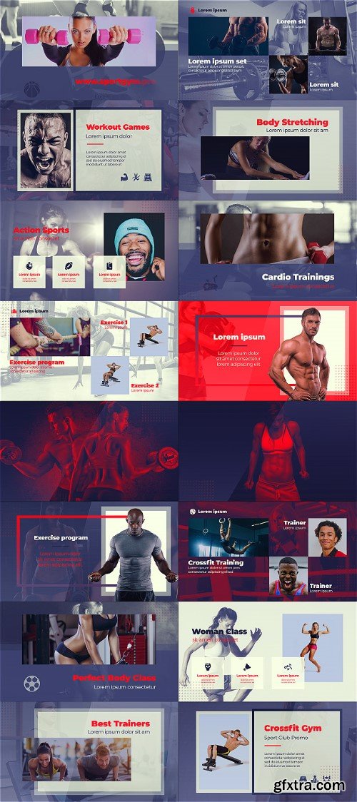 Videohive Sport Club - Crossfit Fitness Gym 23641288