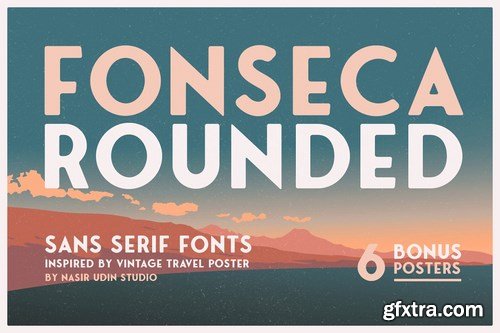 CM - Fonseca Rounded +BONUS RETRO POSTERS 3781809 CM - Fonseca Rounded +BONUS RETRO POSTERS 3781809