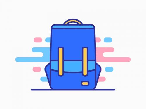 School Bag Filled Icon 2 - school-bag-filled-icon