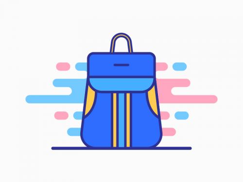 School Bag Icon 5 - school-bag-icon-5