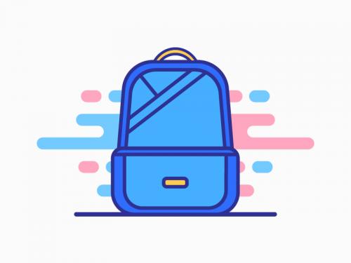 School Bag Icon 6 - school-bag-icon-6