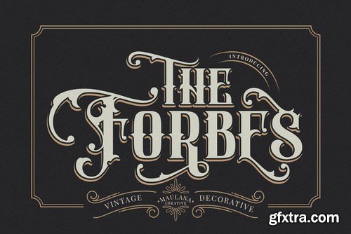CM - FORBES - Modern Vintage Font 4514350 CM - FORBES - Modern Vintage Font 4514350