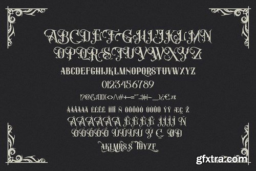 CM - FORBES - Modern Vintage Font 4514350 CM - FORBES - Modern Vintage Font 4514350
