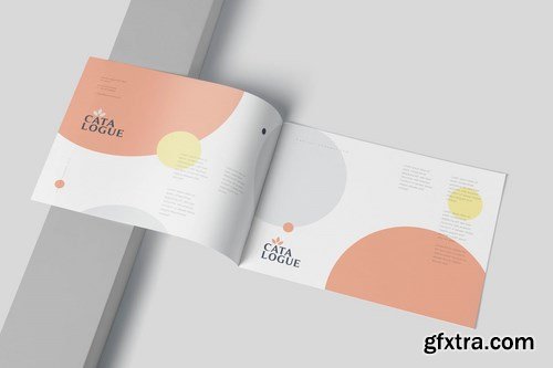 A4 Horizontal Catalogue Mockups