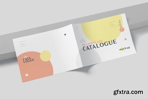 A4 Horizontal Catalogue Mockups