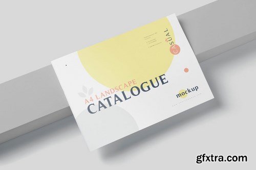 A4 Horizontal Catalogue Mockups