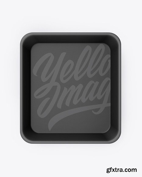 Plastic Tray Mockup 54691
