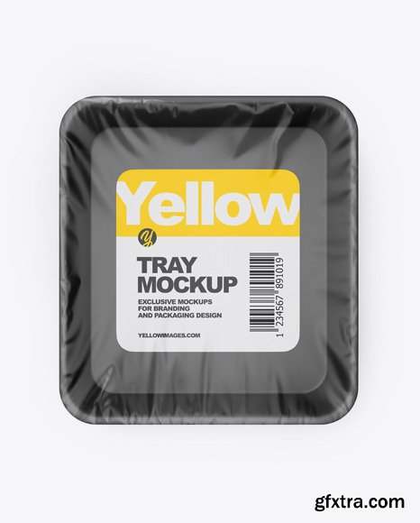 Plastic Tray Mockup 54691