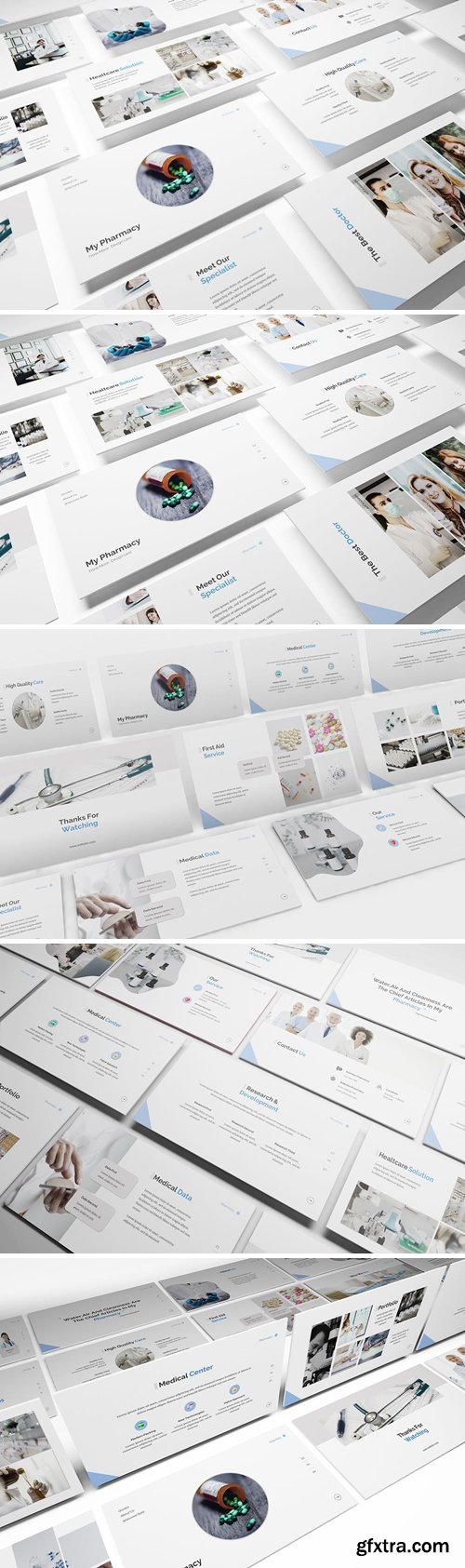Pharmacy Powerpoint, Keynote and Google Slides Templates