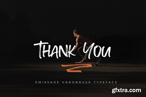 CM - Emixvade - Handbrush Font 4514740 CM - Emixvade - Handbrush Font 4514740