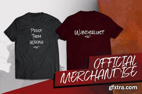 CM - Emixvade - Handbrush Font 4514740 CM - Emixvade - Handbrush Font 4514740