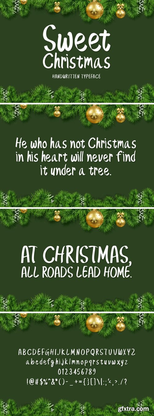 Sweet Christmas Font