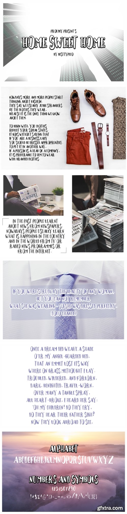 Home Sweet Home Font