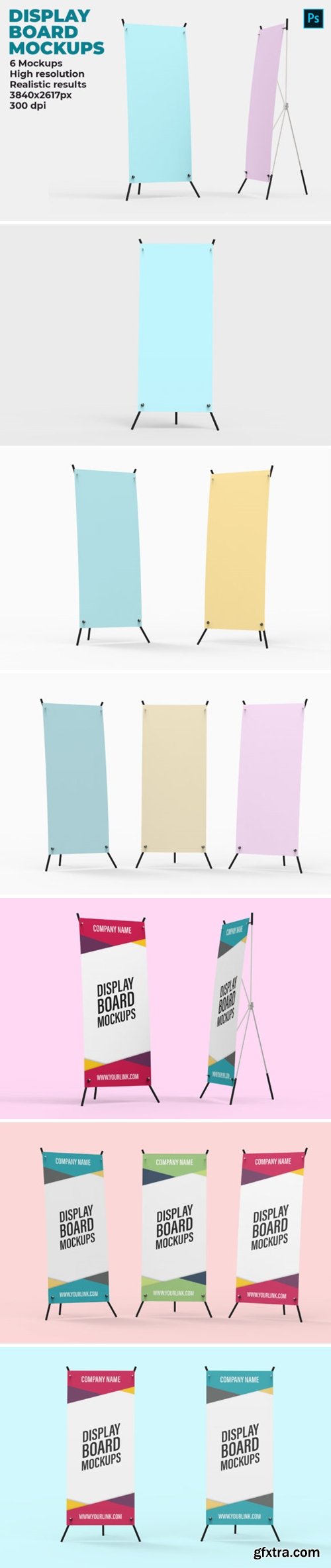 Display Board Mockups 2661265 » GFxtra