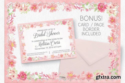 "Just Pink" Watercolor Sprays