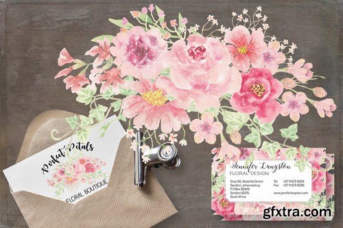 "Just Pink" Watercolor Sprays