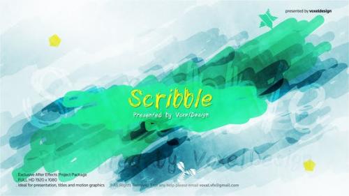 Videohive - Scribble Show Opener