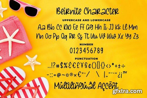 Beirnite - a Quirky Script Font