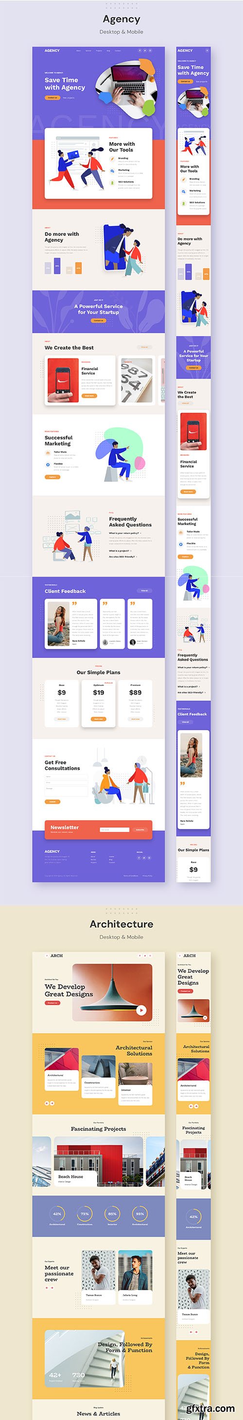 ELEVEN - Responsive Landing Pages