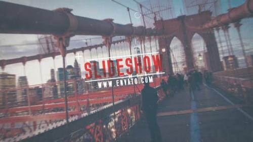 Videohive - Glitch Slideshow